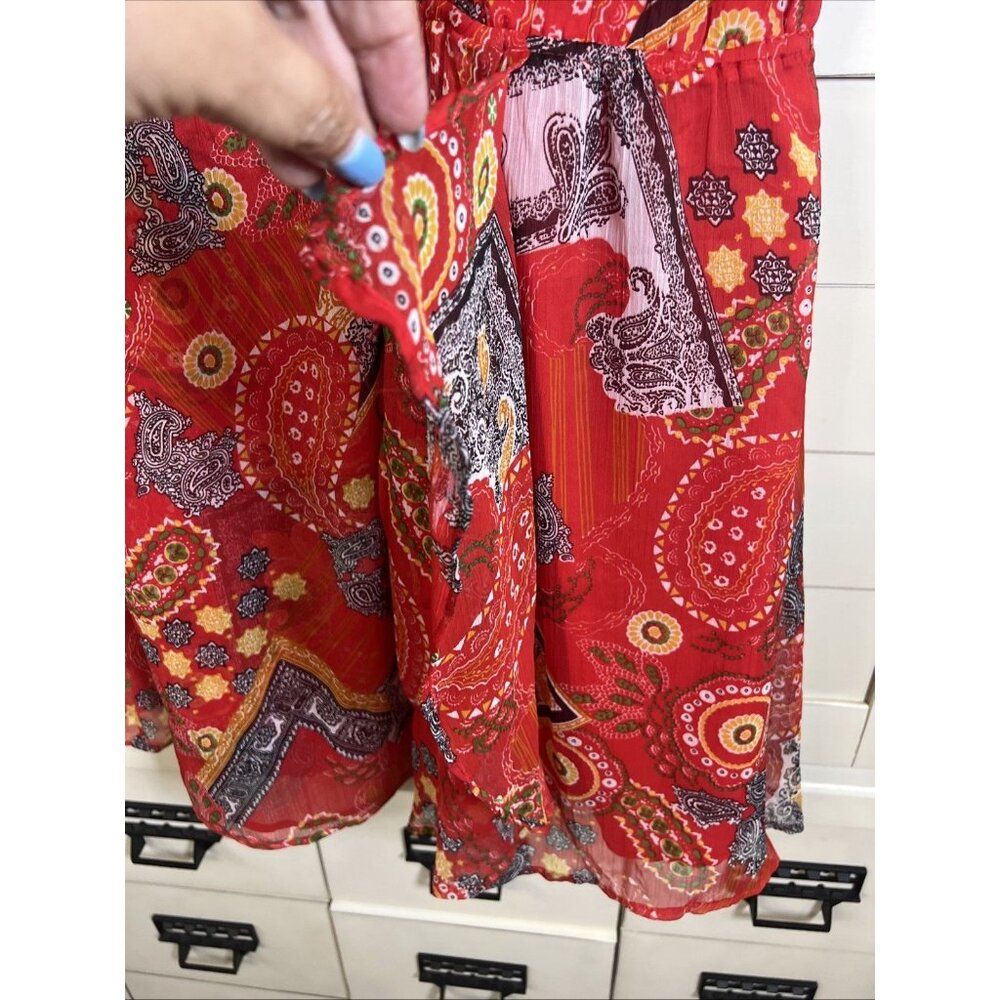 MG Collection Floral Boho Pattern Women’s Dress Size 12 - Picture 4 of 13